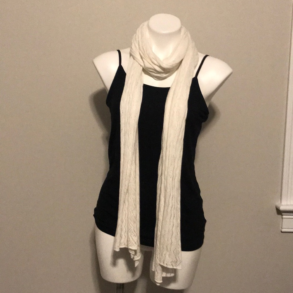 White scarf/wrap